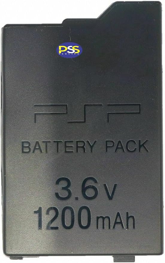 Buy PSS PSP Battery, 1200mAh PSP 2000 3000 Battery Pack Rechargeable