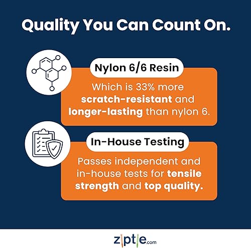 Miniatura 5 de ZipTiecom - Brida multiusos 598in color negro