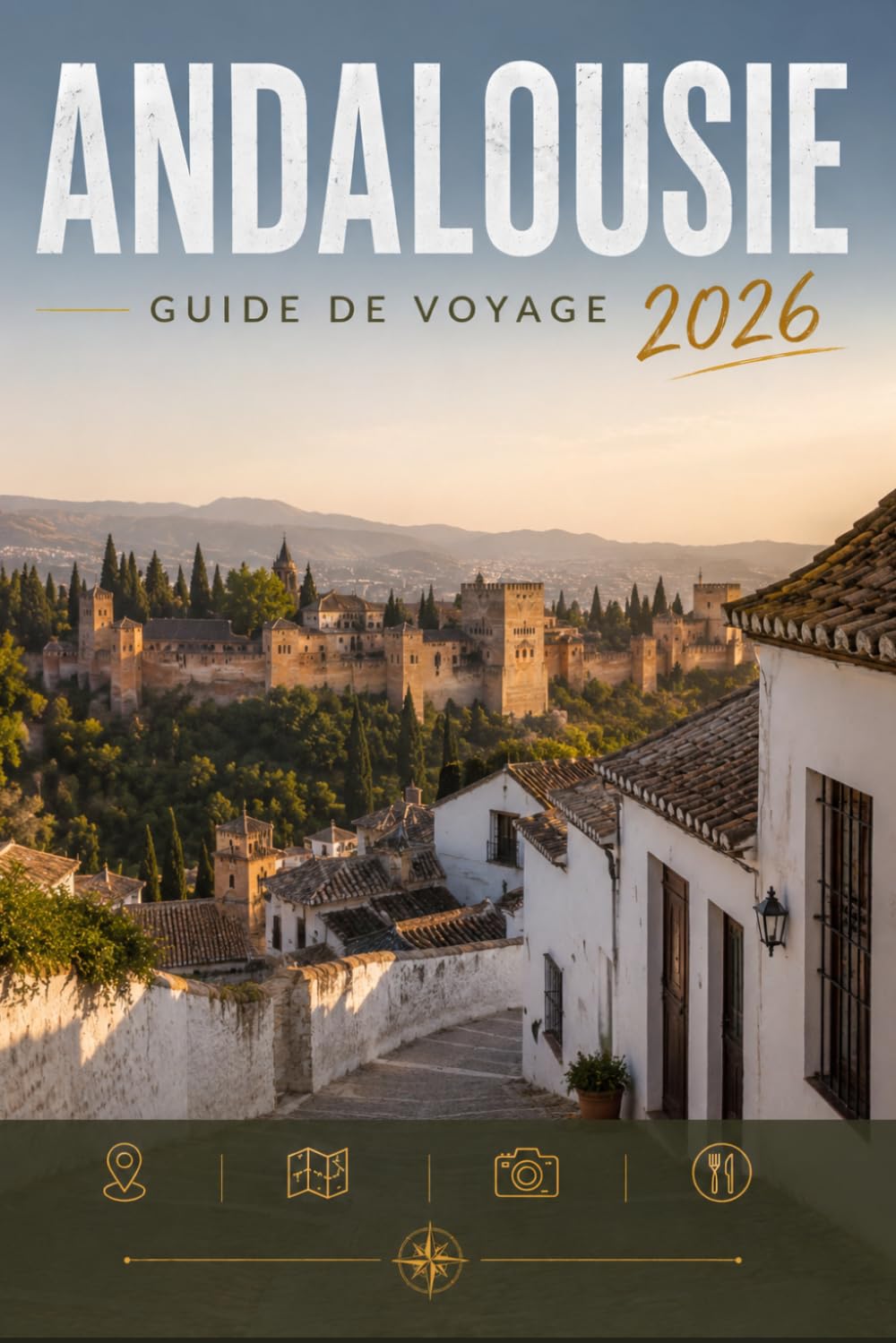 ANDALOUSIE GUIDE DE VOYAGE 2026: Explorez facilement la vie quotidienne, les scènes culinaires et les lieux mémorables.