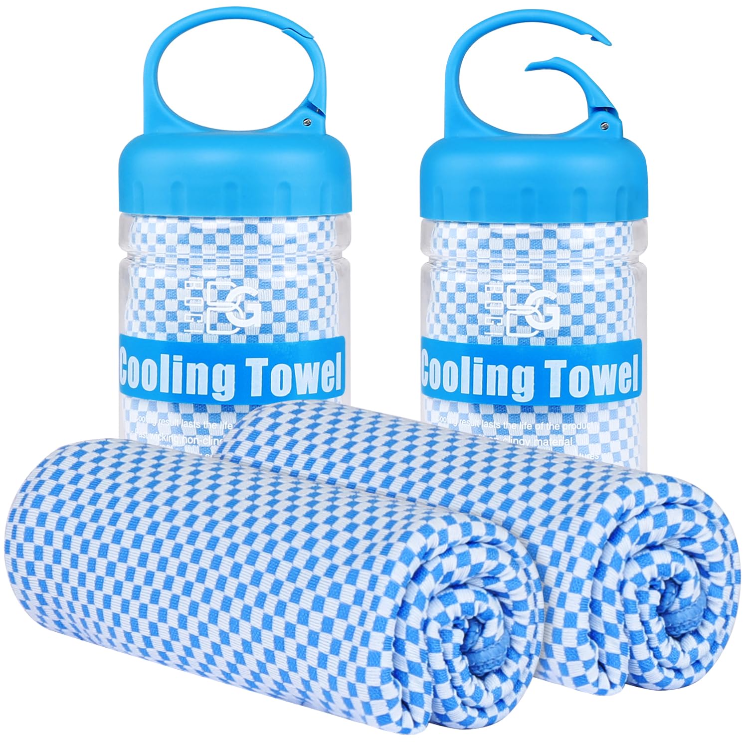 BOGI Cooling Towels for Neck and Face, Soft Breathable Cool Towel for Instant Cooling Stay Cool for Yoga, Sport, Gym, Camping, Running &amp; More Activities