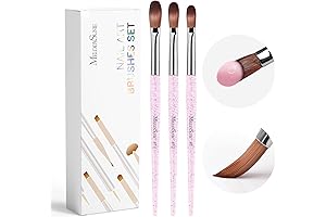 Aryclic Nail Brush Set for Professional Nail Technicians