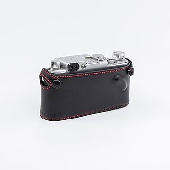 Amazon | MRZHOUCASE 本革牛革カメラハーフケース Leica IIIf