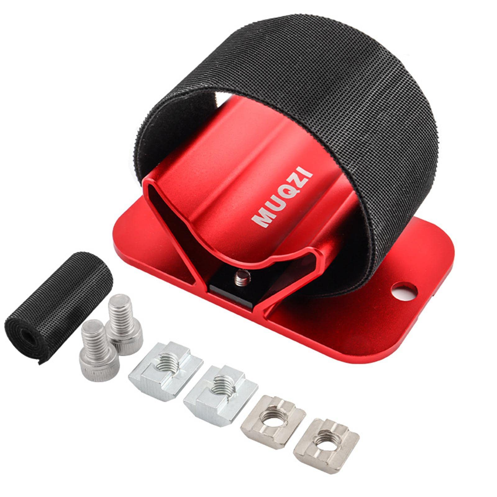 Soporte de horquilla para bicicleta, portaequipajes para techo, soporte para rueda trasera de bicicleta, accesorios para soporte de, ROJO