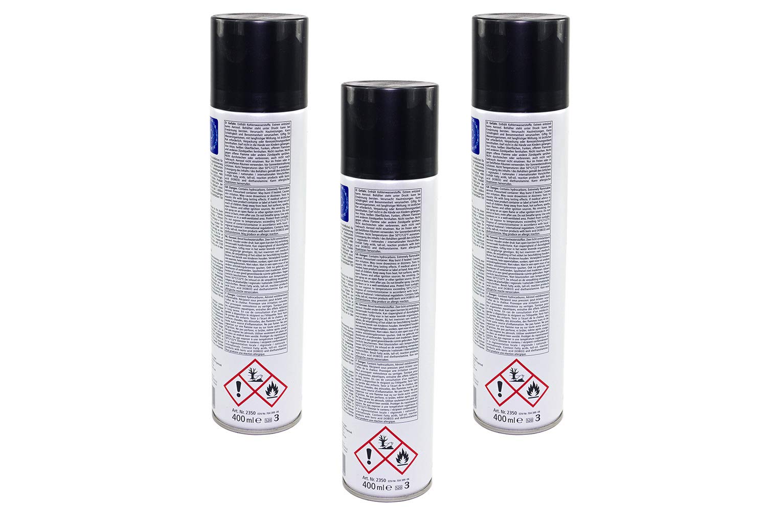 Kettenspray S100 weiss DR. Wack 3 Dosen á 400 ml 4006539723508