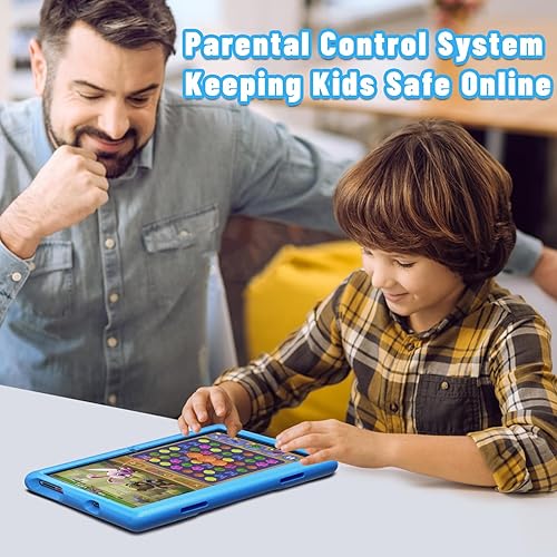 Miniatura 5 de Tablet Android 12 de 10 pulgadas para niños Kidoz preinstalada, HD 1280 * 800 IPS pantalla 2GB+32G+128GB expansión Quad Core Kids Tablets con doble