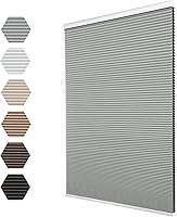 Vista 14 de Changshade Persianas Opacas, Persianas Celulares sin Cordón, Persianas Opacas de Panal de Abeja, Persianas de Oscurecimiento de Habitación