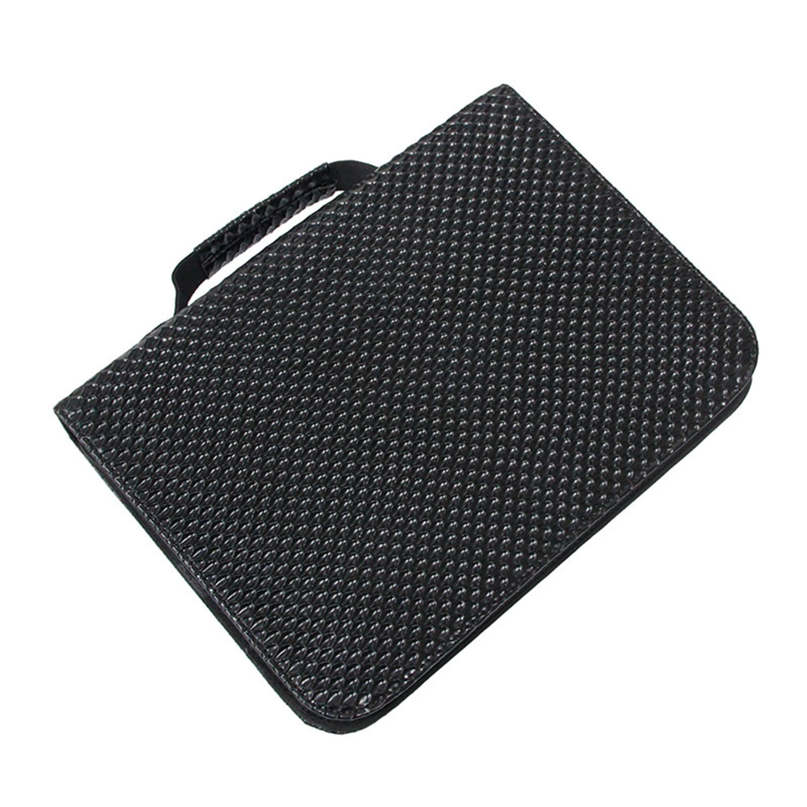 Prácticas tijeras bolsas de almacenamiento, estilistas profesionales, diseño de 24 bolsillos, piel sintética, bolsa de accesorios de peluquería, estuche organizado para tijeras de salón