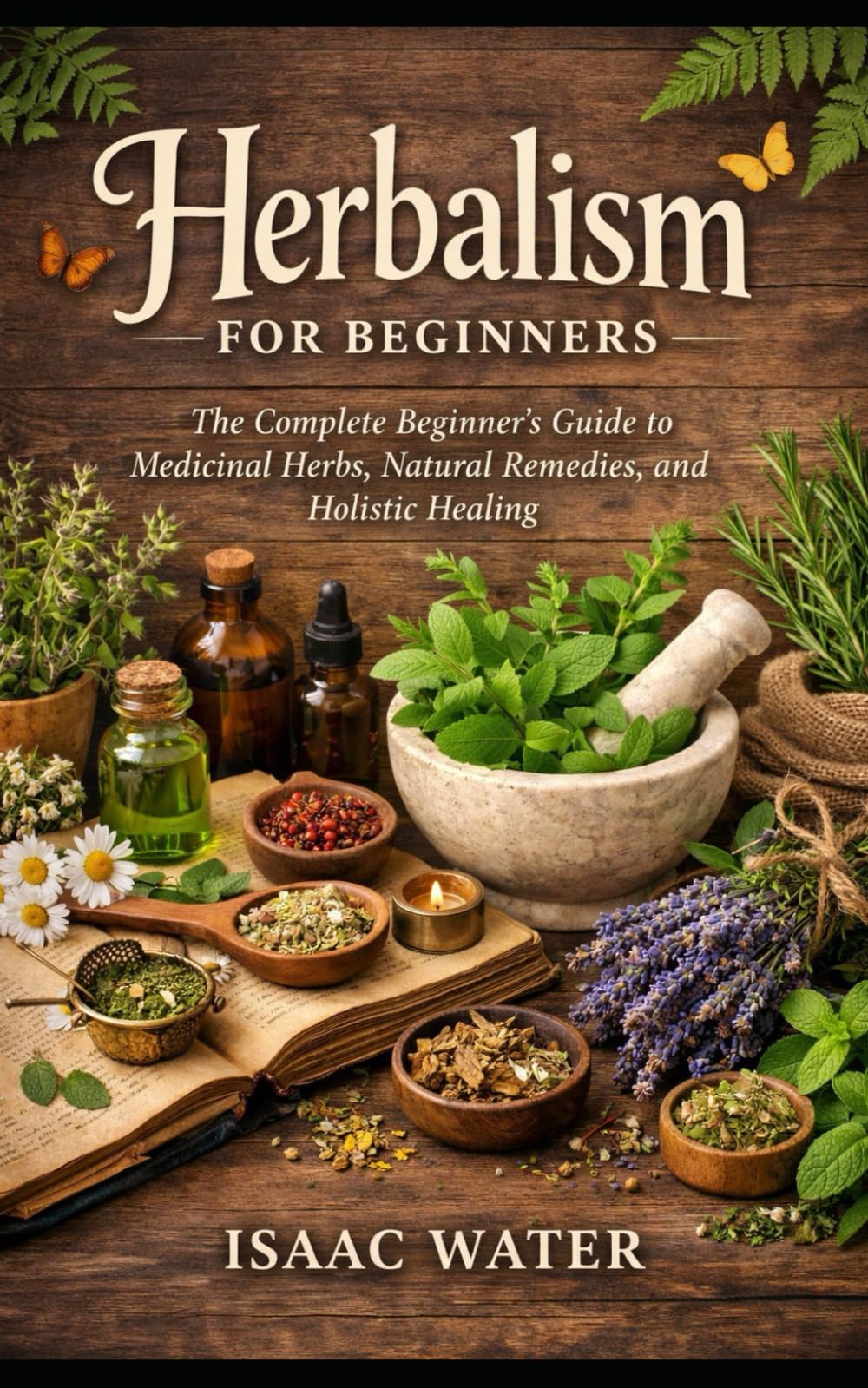 Herbalism for Beginners: The Complete Beginner’s Guide to Medicinal Herbs, Natural Remedies, and Holistic Healing (Isaac Water Herbal Remedies Series)