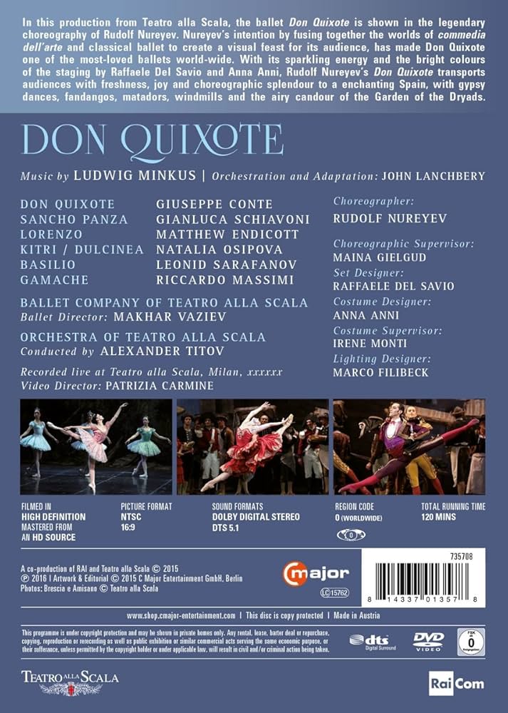 その他 Don Quixote Ballet [DVD] [Import] 6g7v4d0 Don Quixote DVD (The Royal Ballet) 2013