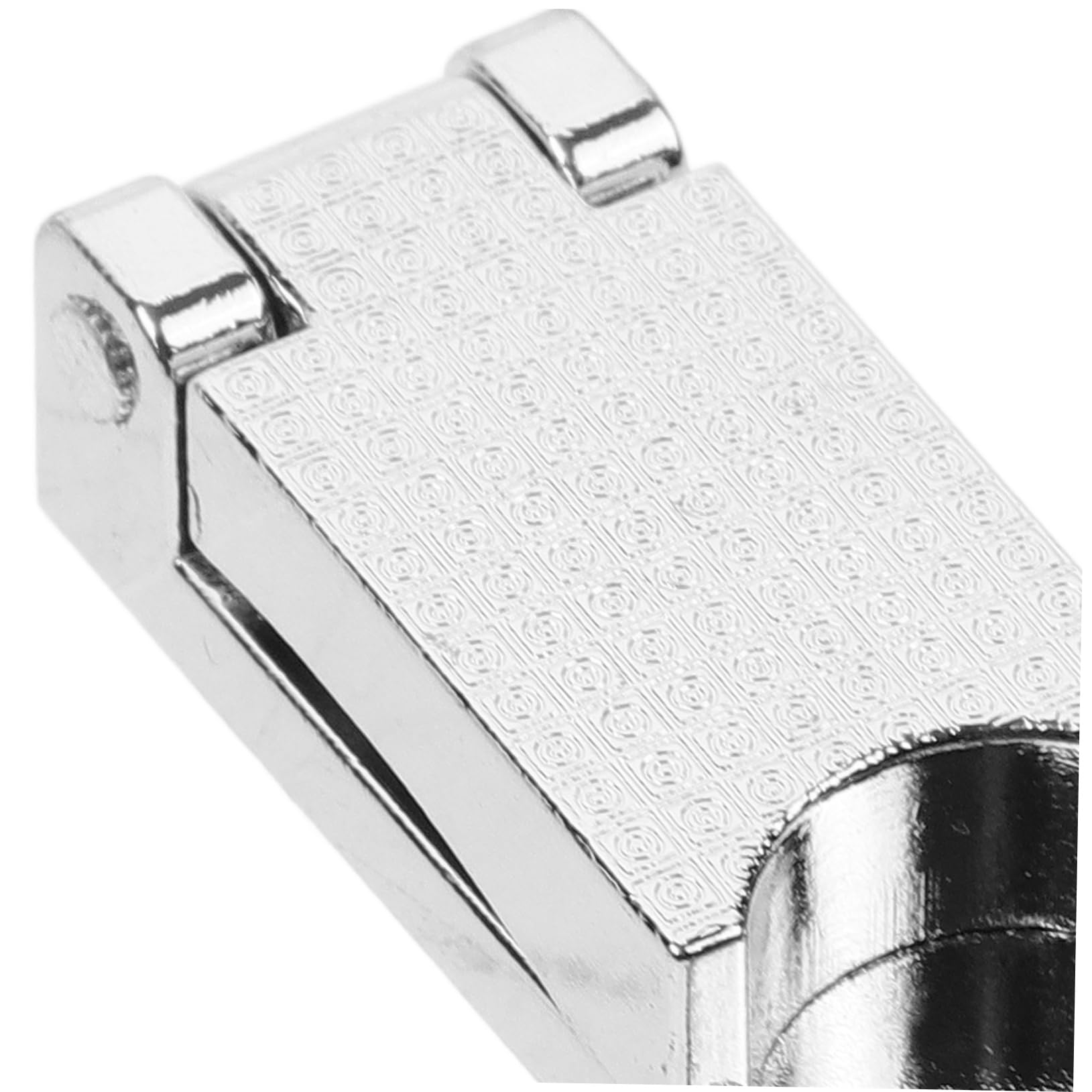 OKUMEYR 4pcs Closet Rod End Supports Zinc Alloy Flange Rod Holder for Shower Curtain Wardrobe Elegant Glossy Finish for Bathroom Closet Organization