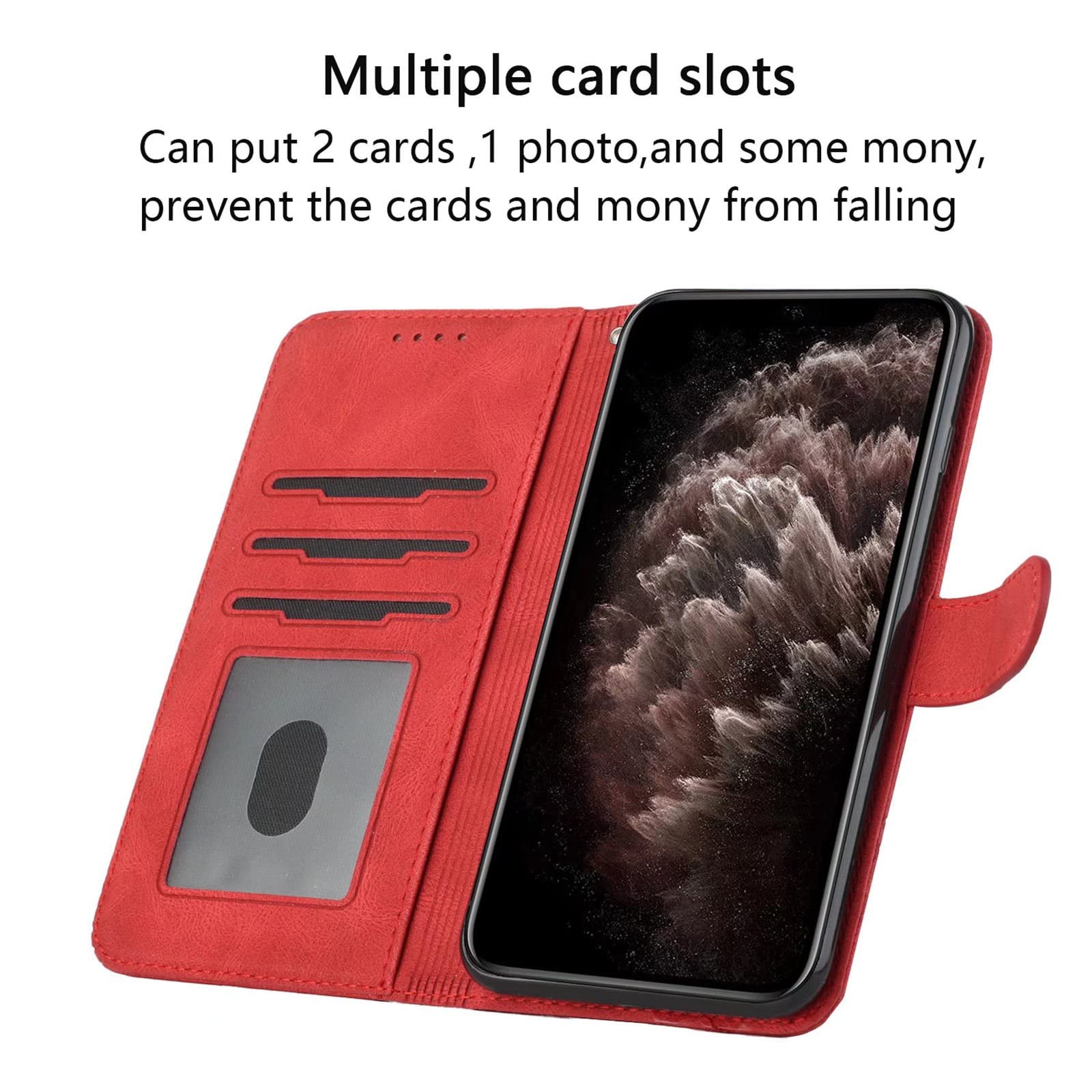 Per OnePlus Nord CE 2 Lite 5G Custodia, Portafoglio IN Pelle Cover Cellulare