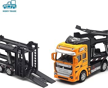 Amazon | MORYTRADE キャリーカー 建設車両 ミニカー 6台付き 大型