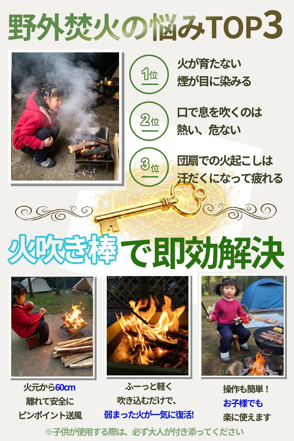 薪ストーブ用ふいご Amazon.co.jp: Jialefu ふいご 火吹き棒 火起こし 焚き火 送風機