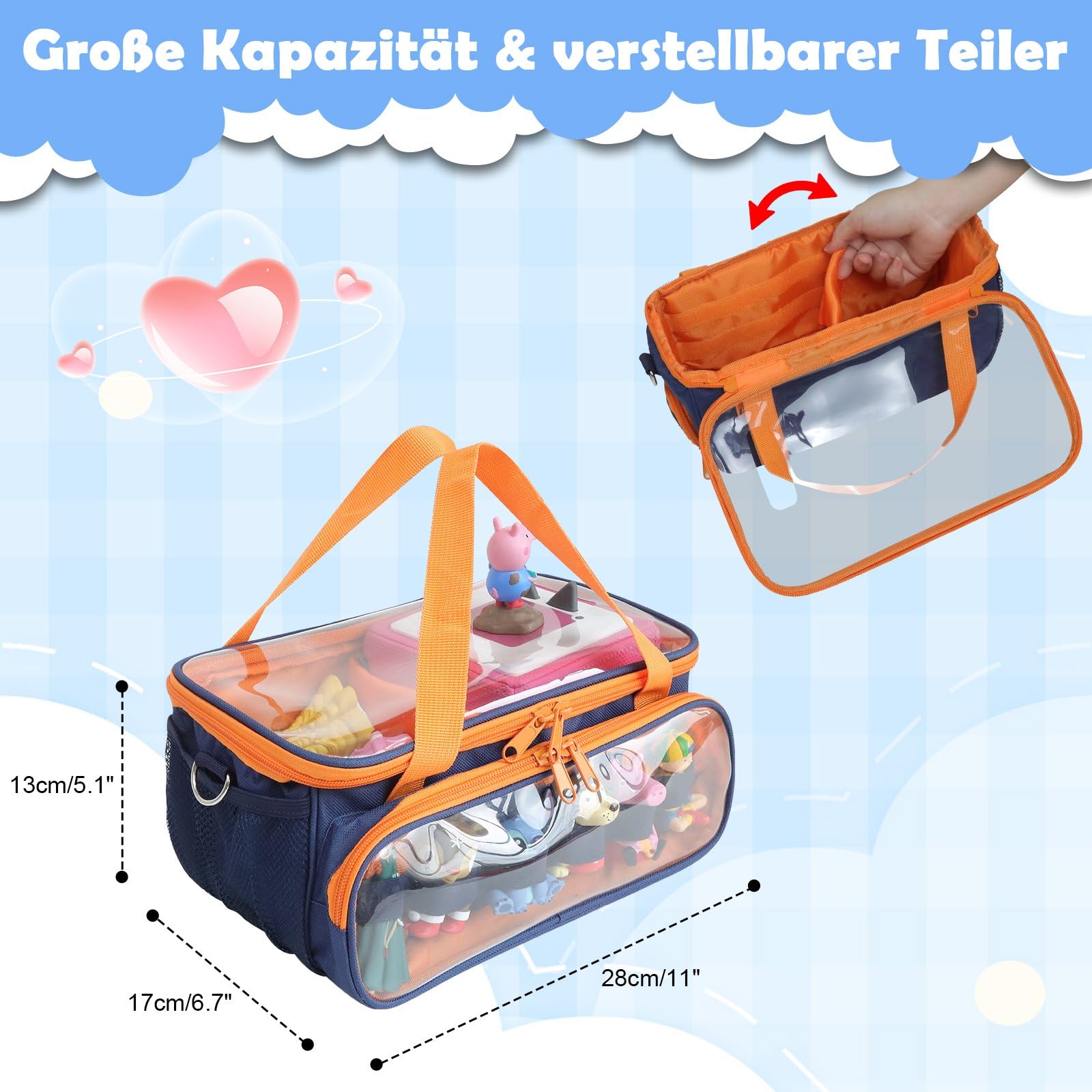 Torba na Toniebox Niebieski PVC 6.856 Litra