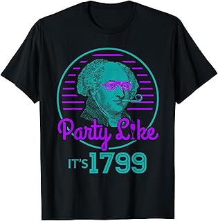 President John Adams Party Like It's 1799 History T-Shirt T-Shirt
