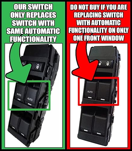 Miniatura 4 de SWITCHDOCTOR Interruptor maestro de ventana para Chrysler Sebring Convertible 2007-2010