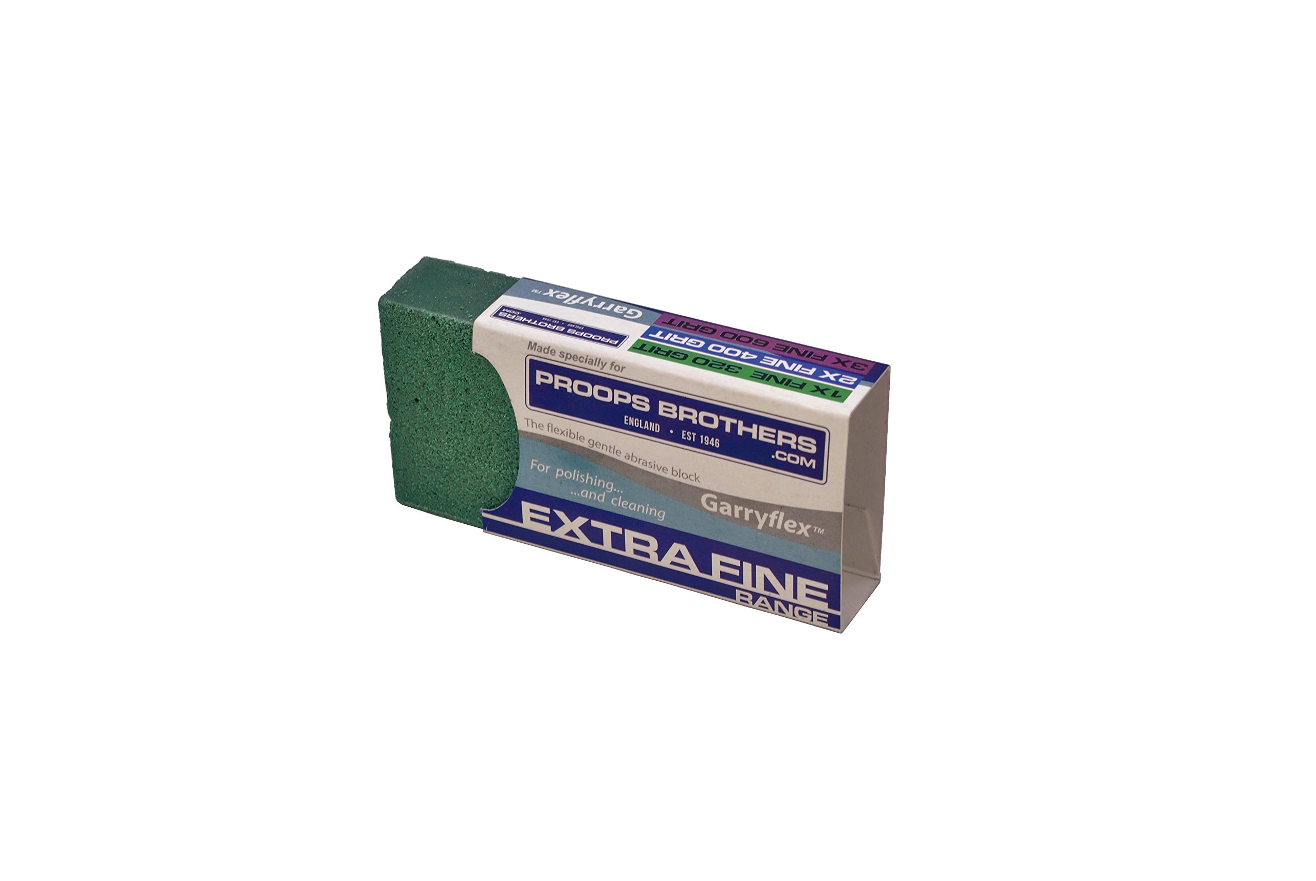 Proops Garryflex Block Extra Fine 320 Grit Abrasive Cleaner. (M9277) Free UK Postage.