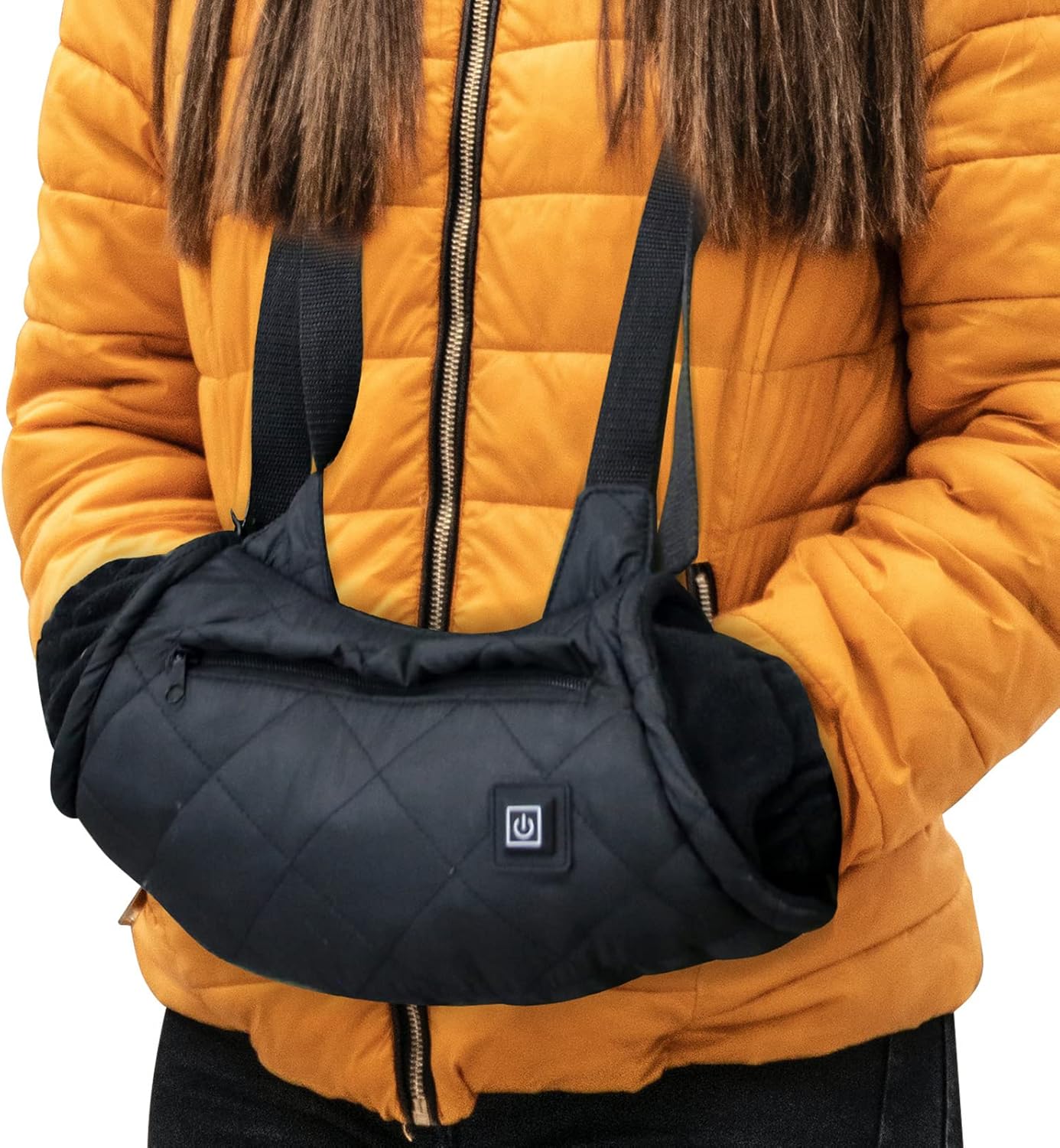 DAMLUX Heated Hand Pouch, Hand Warmer Pouch, Hand Warmer Bag with Adjustable