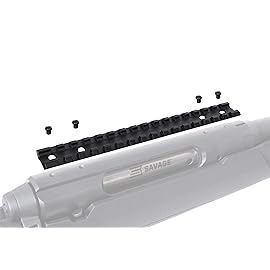 Monstrum Picatinny Rail Mount for Savage Axis | Includes Both 6 and 8 Screws for Compatibility Across All Generation Savage Axis Models | 0 MOA