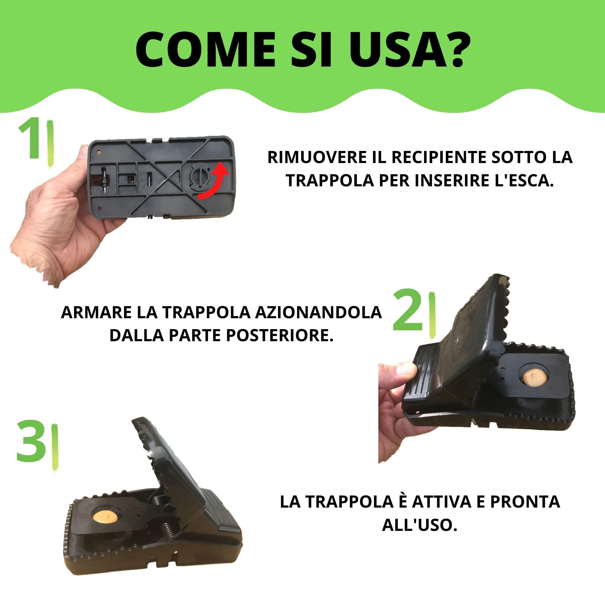 Trappola professionale per topi - vendita online, trappole per topi