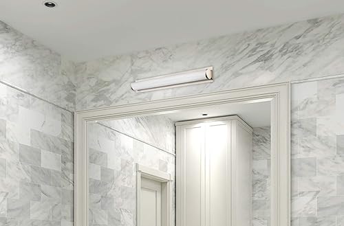 Miniatura 9 de Lithonia Lighting FMVCALS - Vanidad MVOLT 30K35K40K 90CRI BN M4 de 36 pulgadas, níquel cepillado