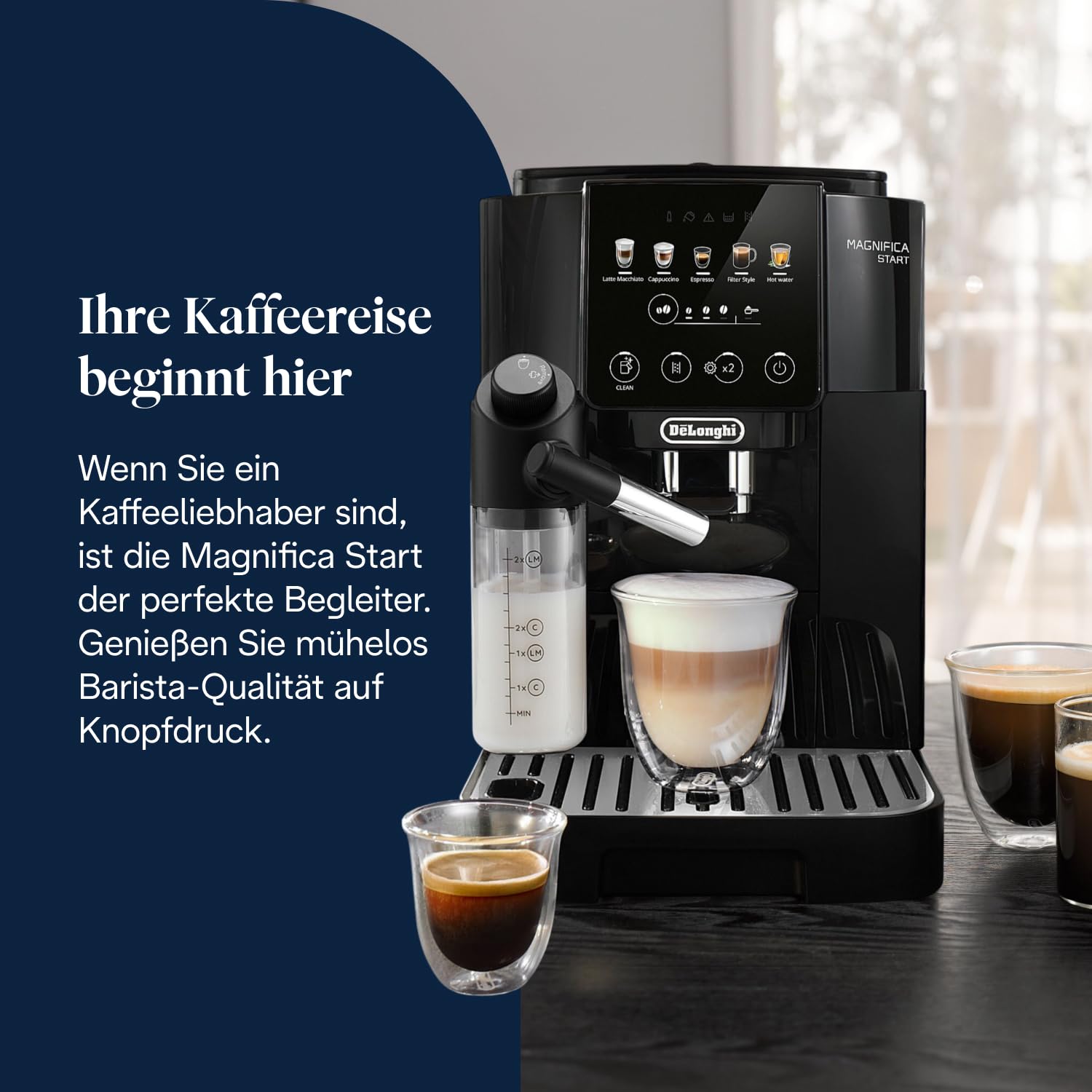 De'Longhi Magnifica Start Perfetto Machine à Café Automatique Ansicht 3