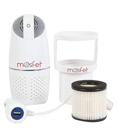 MOSFET Car Air Purifier MOS-AP 07 White