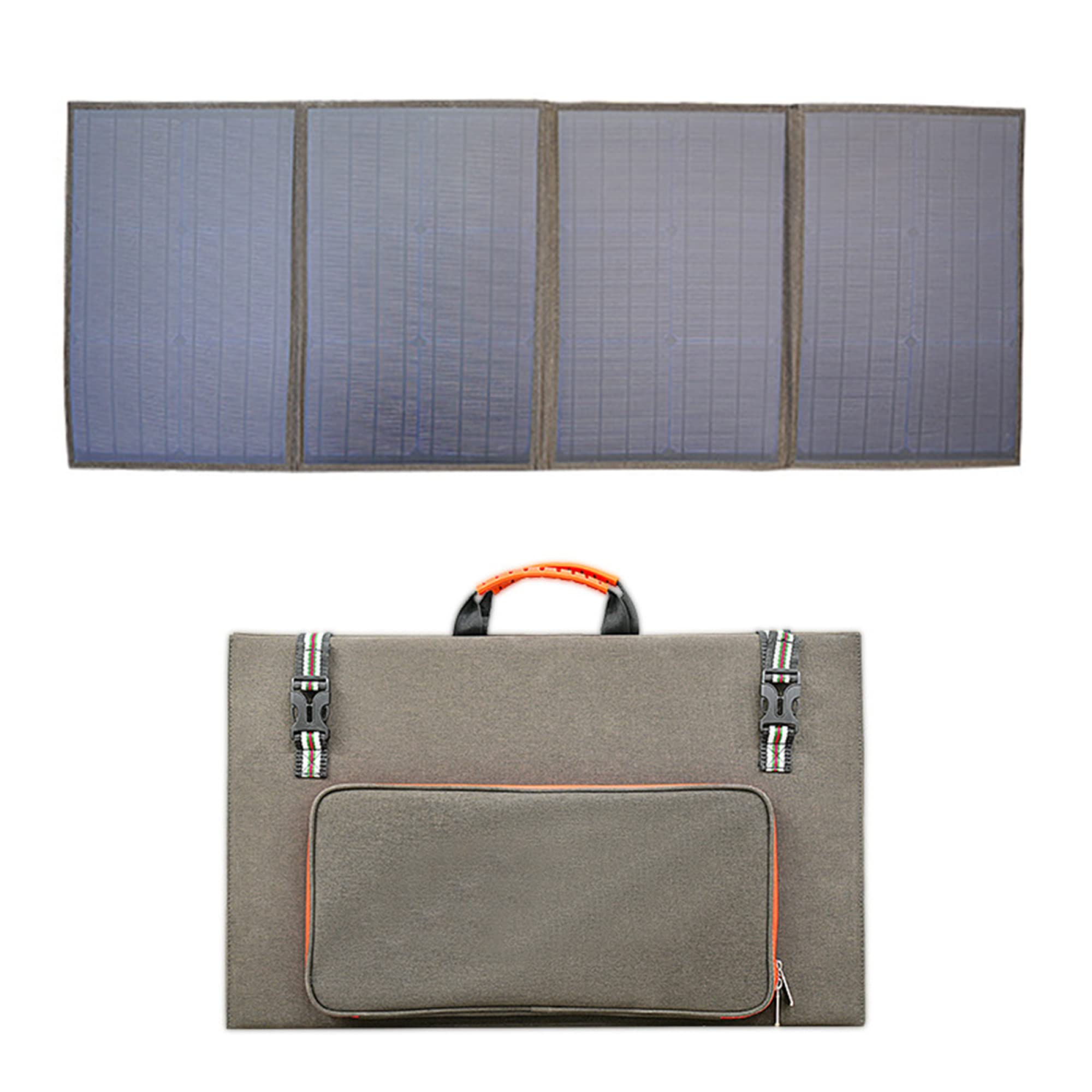 Alimentation d'urgence panneau solaire 100W imperméable et kit de charge portable