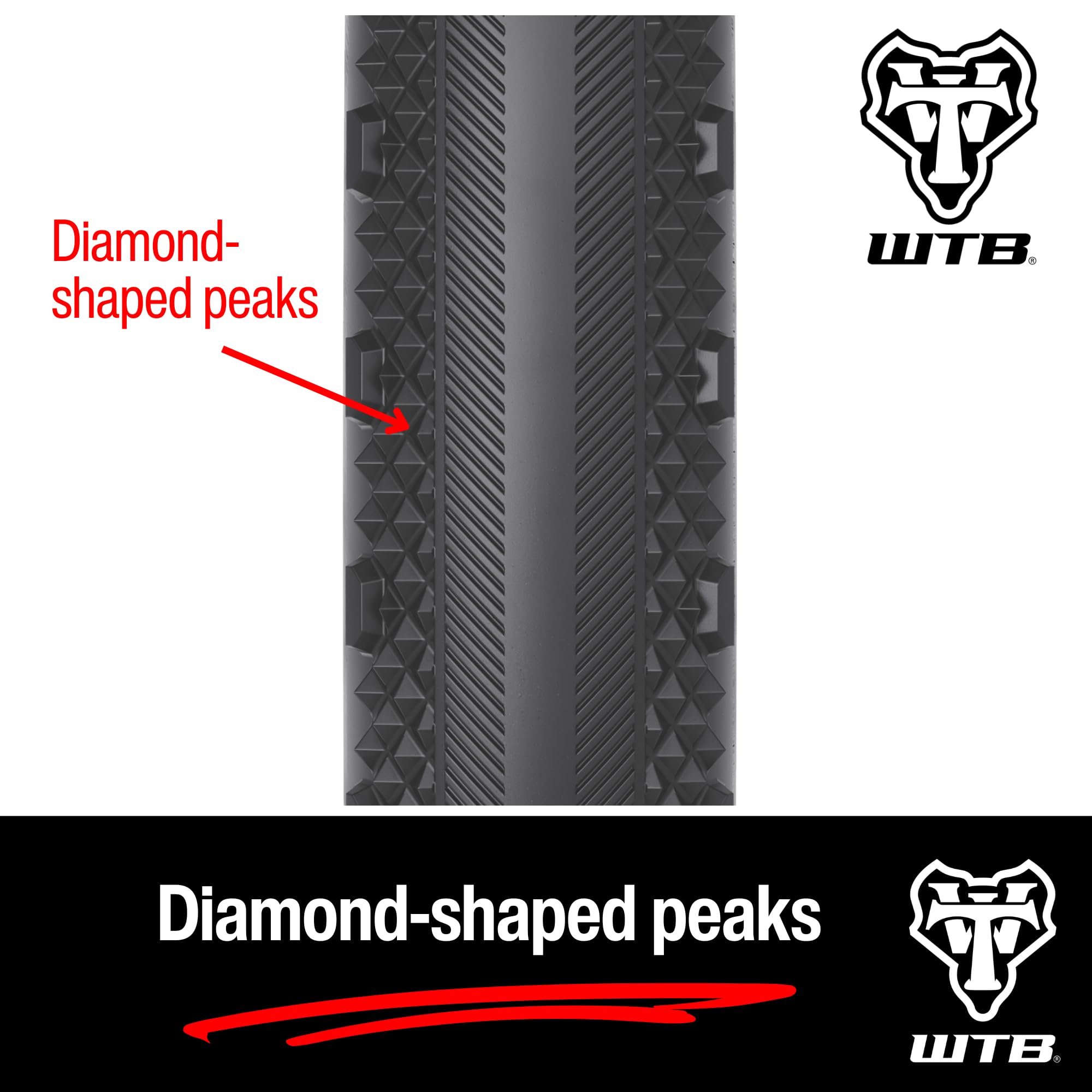 Amazon | WTB Byway グラベルバイクタイヤ (700 x 44) チューブレス