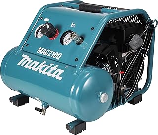 Makita MAC210Q Quiet Series, 1 HP, 2 Gallon, Oil-Free,...