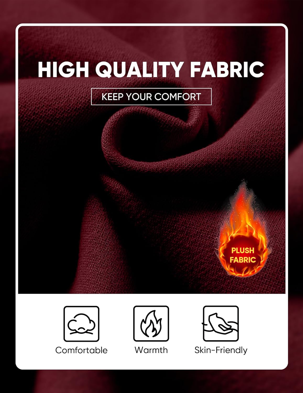 JMIERR Mens Casual Cotton Hooded Collar Drawstring Hoodies Pullover Sweatshirts Casual Long Sleeve Shirts - Image 5