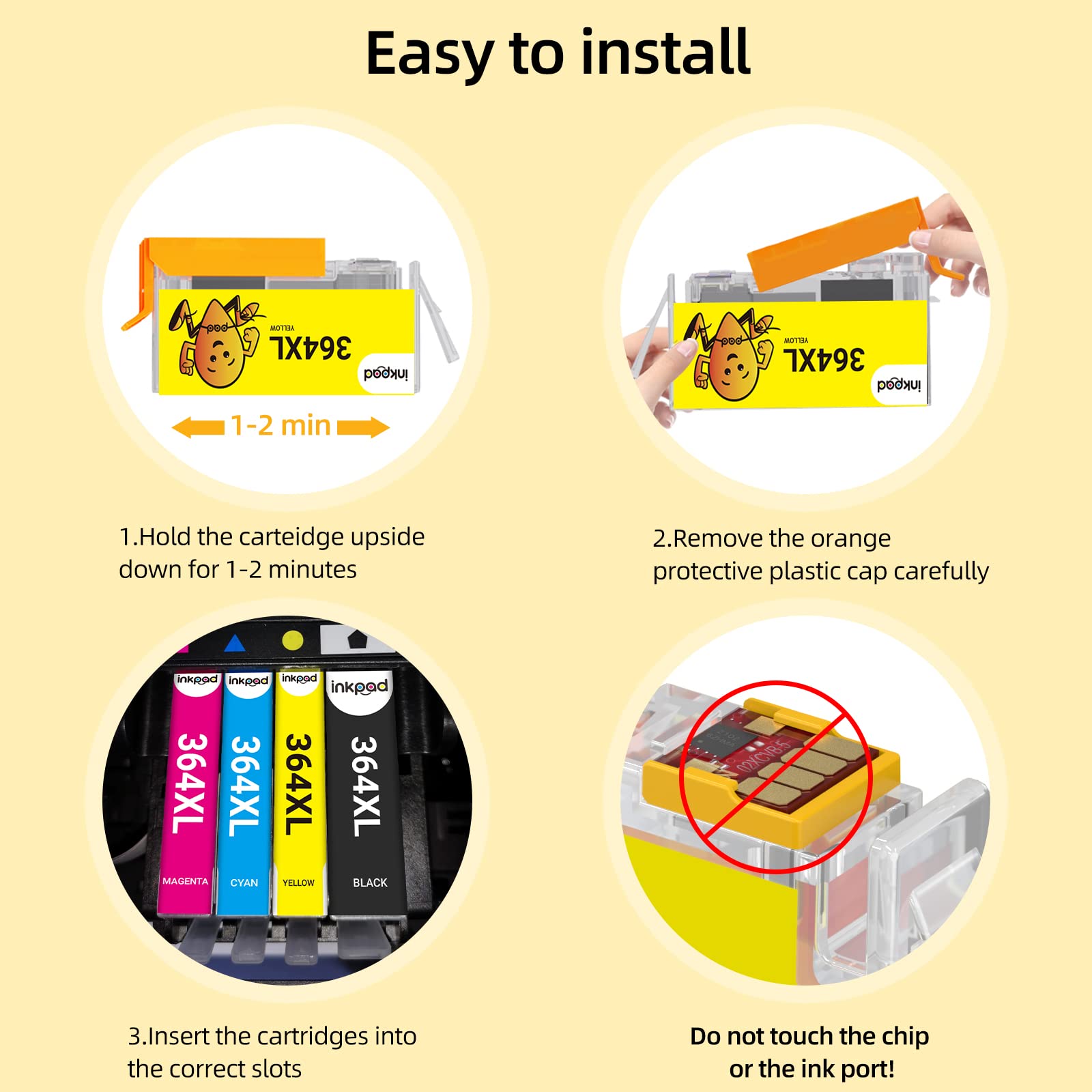 INK4U Cartucce D'inchiostro Compatibili Di Ricambio Per - Foto 12