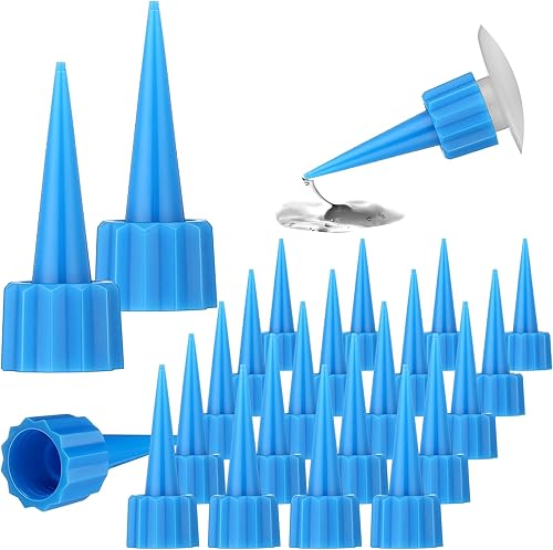 Loopeer 24 piezas 312 puntas adicionales para punta de corte de pegamento Ca, puntas aplicadoras de pegamento de plástico, extensor de micropuntas,