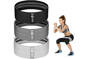 Resistance Bands for Women & Men, Fabric Workout Bands for Glute Excersing