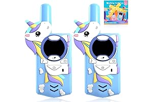 Unicorn Walkie Talkies for Kids, Bluey Licensed Toys Gifts