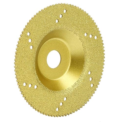 Miniatura 8 de Disco de pulido de diamante de 3.9 pulgadas, cuchilla de diamante segmentada para cortar barras de refuerzo, hierro fundido, hormigón, adoquines,