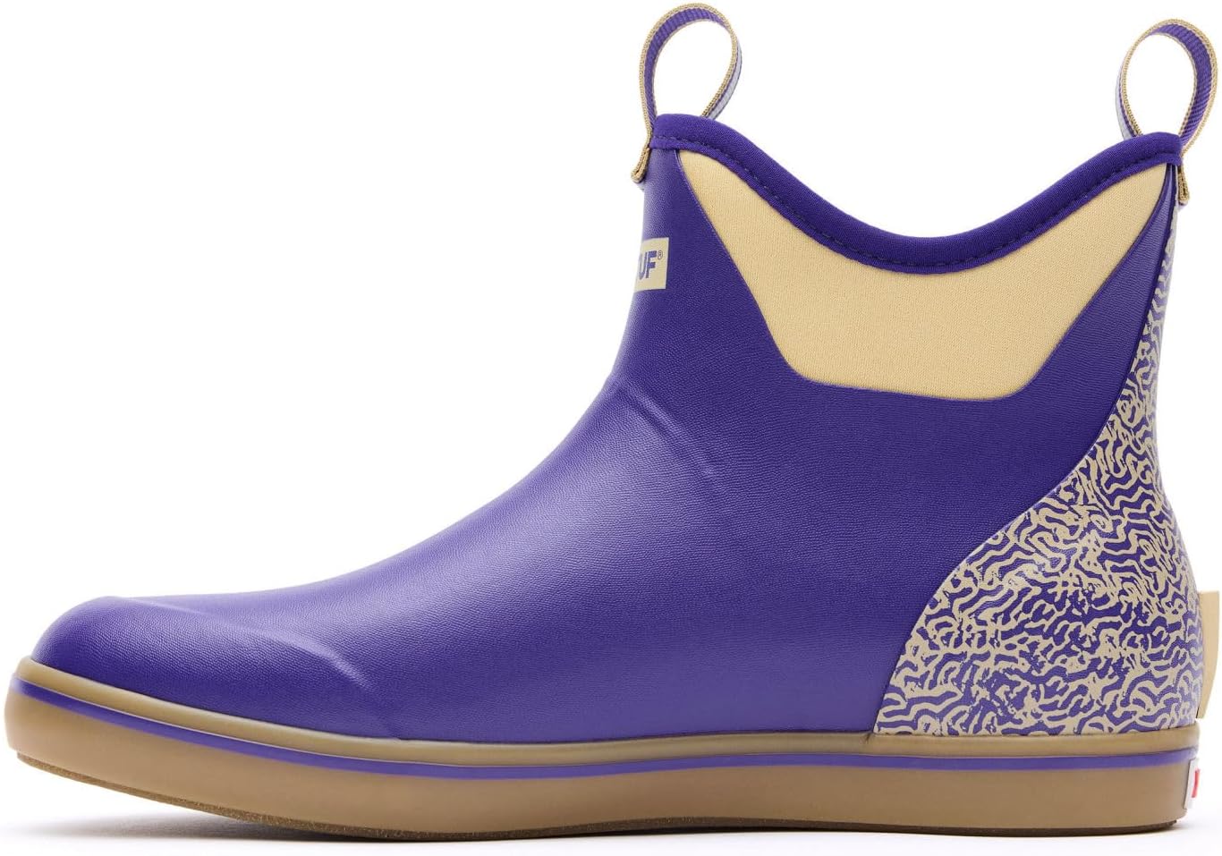 Xtratuf Men's Tailgate Ankle Deck Boot, Purple, Size 12(M)