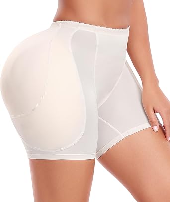 Padded Shapewear Hip Pads Shapewear Tummy Control Butt Enhancer | Faja Body Shaper Booty Lifter with Butt Pads, Hip and Butt Padded Shapewear Butt Lifting, Hip Dip Pads Under Dress Party