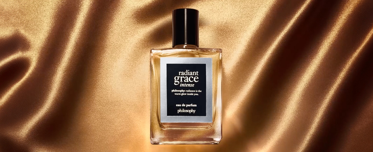 philosophy radiant grace intense eau de parfum for women, 0.33 oz