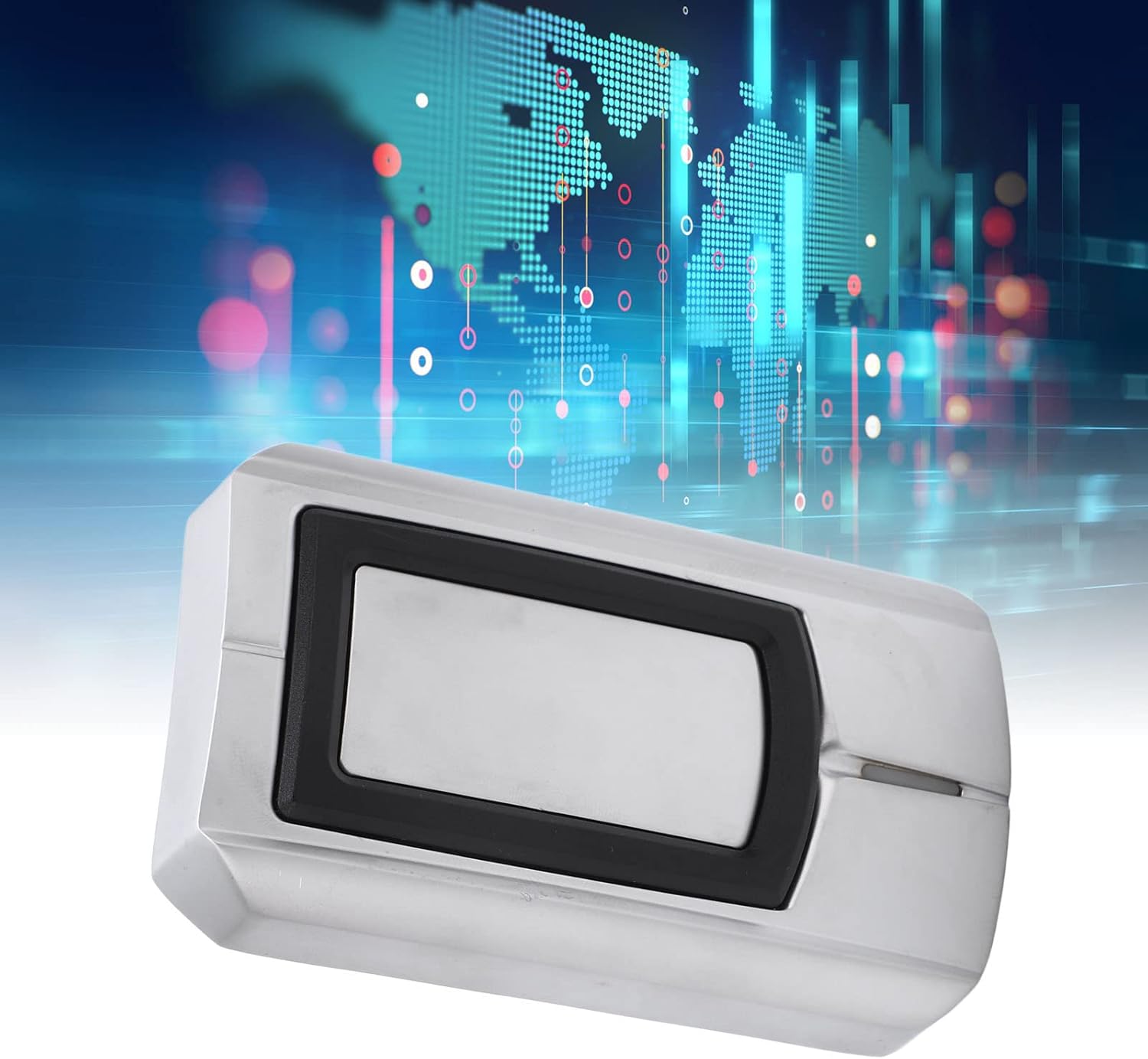 Waterproof Explosion Proof Door Access Card Reader, Metal ID Card Scanner Sensor, WG 26/34 Compatible - High Security, Fast Reading, Durable Zinc Alloy Shell for Access Control