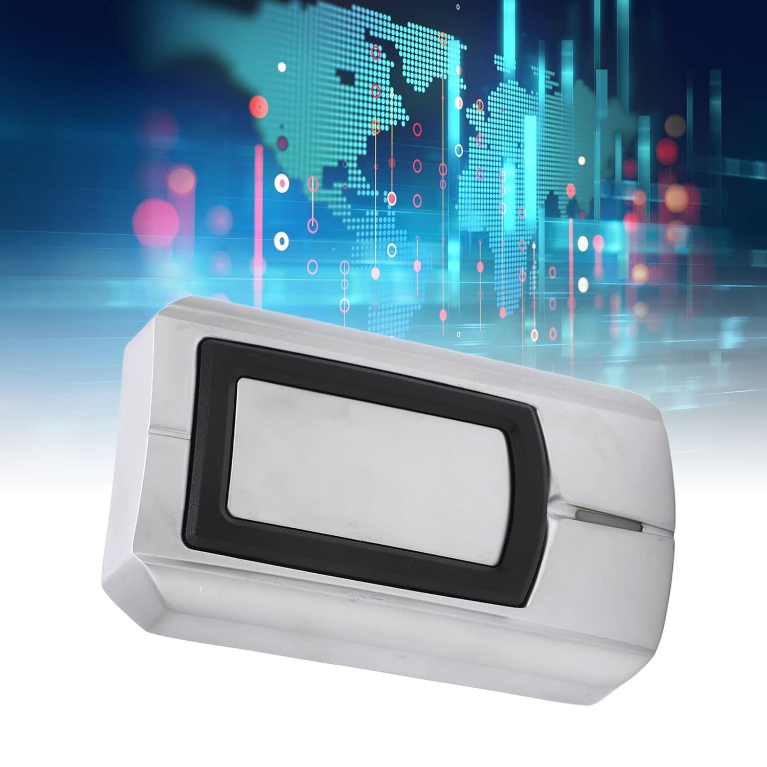 Door Access Card Reader Explosion Proof WG Metal ID Card Scanner Sensor for Access Control System Zinc Alloy Shell Indoor Outdoor Use