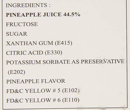 Miniatura 3 de Jarabe de possmei Flavored Piña 55Libra