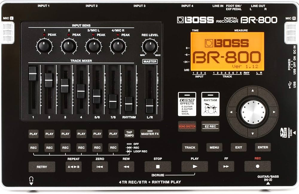 BOSS DIGITAL RECORDER BR-800 Boss BR-800 Digital Multi-Track