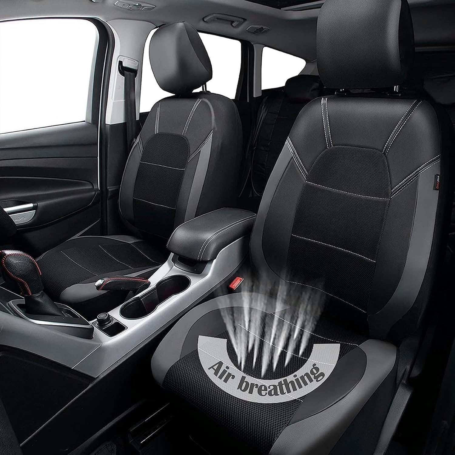 Asientos Fundas Asientos Coche Cuero,para Renault Kadjar 2014-2026