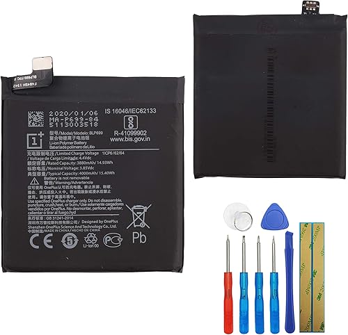 Batería de repuesto BLP699 compatible con Oneplus 7 Oneplus 7 Pro GM1910 GM1913 con herramientas