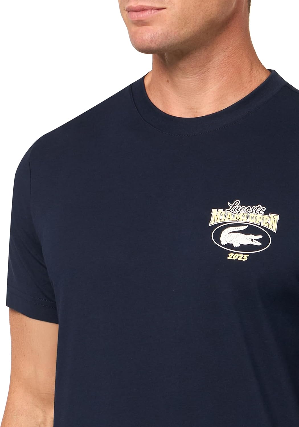 Lacoste Mens Miami Open Ultra Dry Jersey T-Shirt - Image 3