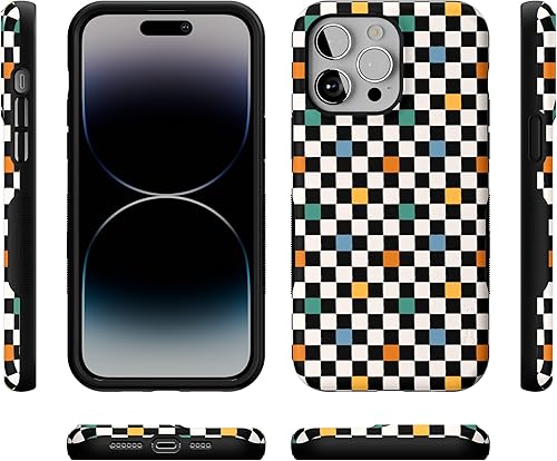 Vista 1397 de Casely - Funda para iPhone 14 Pro Max, Viva La Vida, Frida Kahlo Floral Collage, compatible con MagSafe 10 Frida Kahlo Viva La Vida Collage