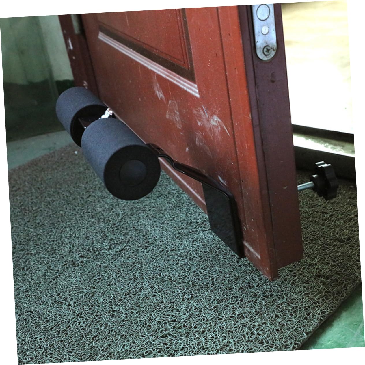 TOBBOMEY Adjustable Height Sit-ups Trainer Training Tool for Leg Waist Arm Buttock Indoor Belly Trainer