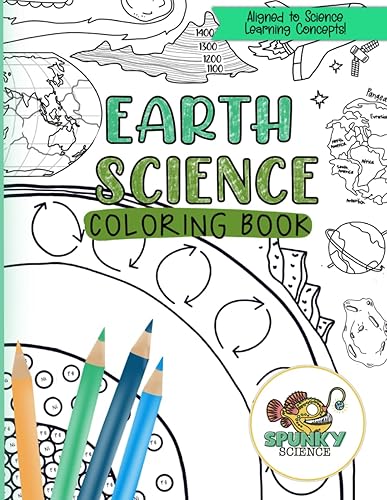 Earth Science Coloring Book