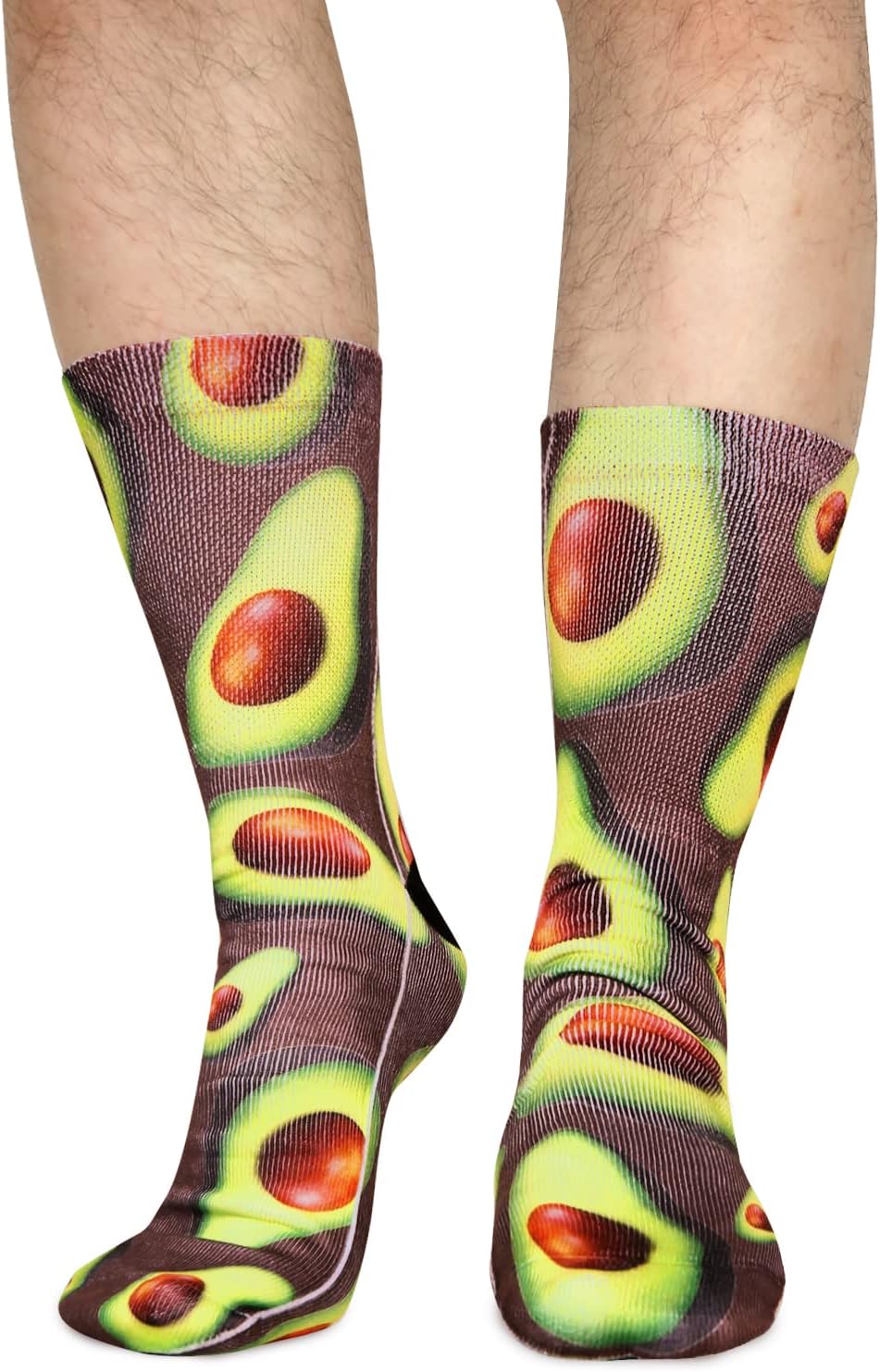 Benefeet Sox Mens Crazy Funny Cool 3D Print Pattern Novelty Design Mid Crew Tube Socks Fun Gift for Men Kids Teens Boys Adult - Image 2